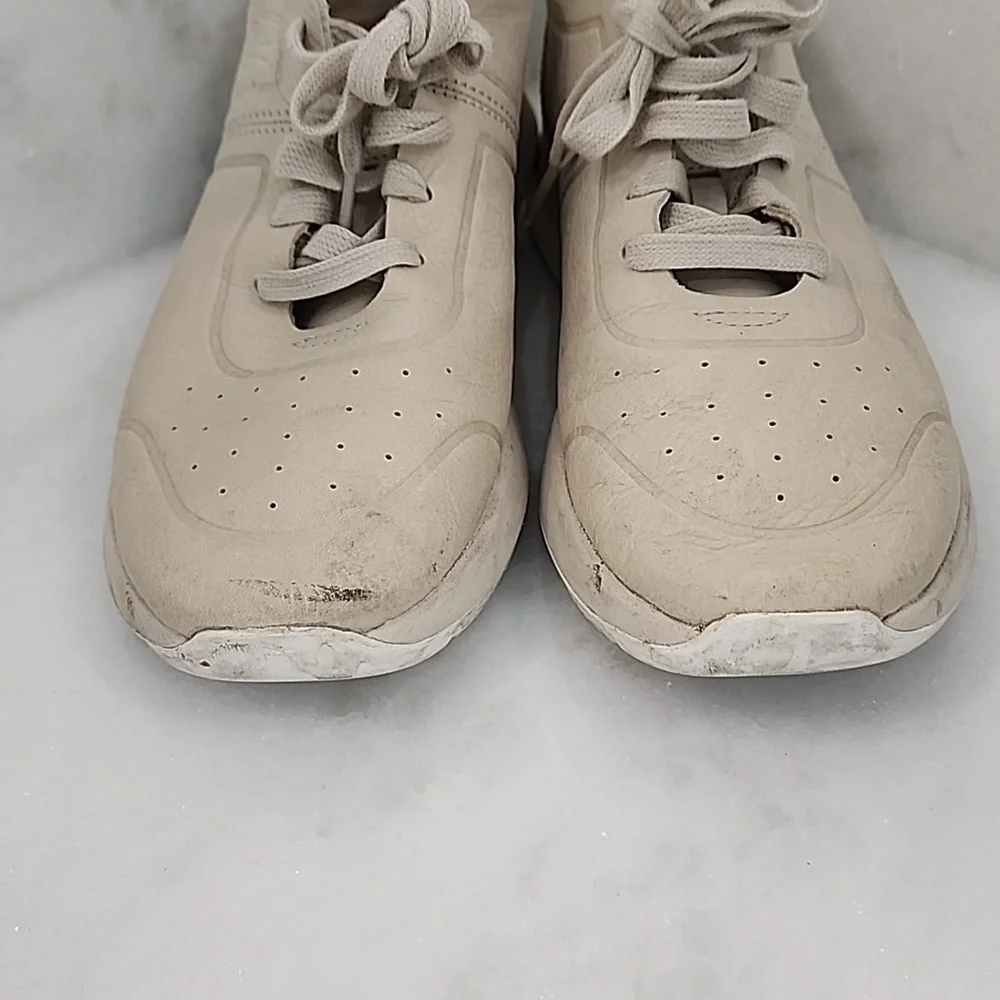Ugg Womens Sneakers Adaleen Light Grey Cream Size 7